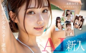 【新人AI】正統派美少女スター誕生 Jcup 水野みずき　レビュー4.62